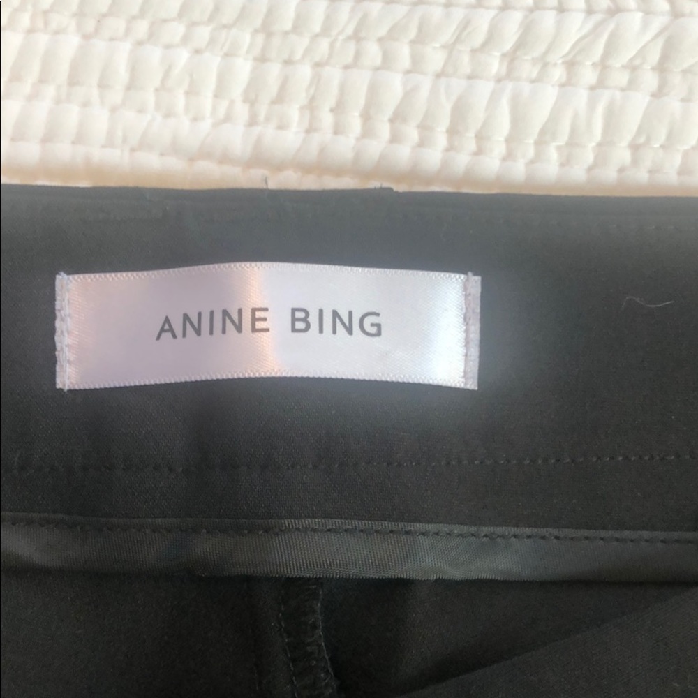 Beautiful Anine Bing black pants